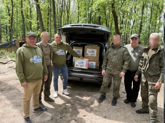 Очередная партия гуманитарного груза передана бойцам на передовую активистами РО ВОД «Отцы России» в Белгородской области в честь Дня Великой Победы!