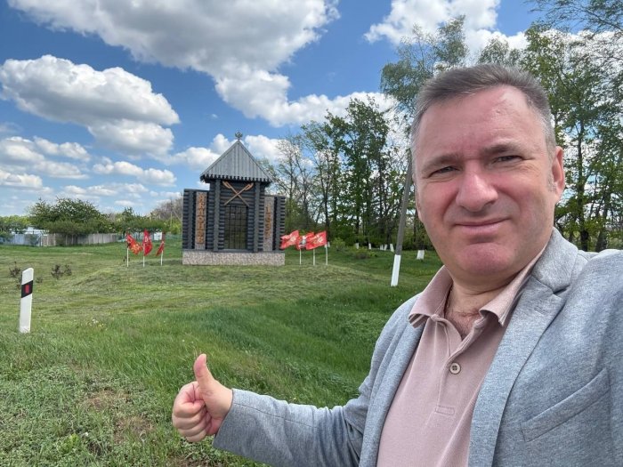 16 мая Александр Владимирович Косов - директор ИПКА Белгородского ГАУ посетил территорию слушателя проекта Россельхозбанка «Школа фермера» Владислава Сергеевича Жидель.