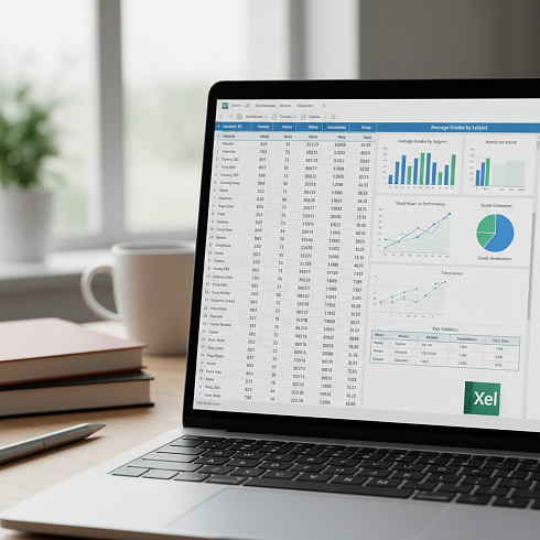 Excel: Инструменты для учебы: Анализ данных, таблицы, графики